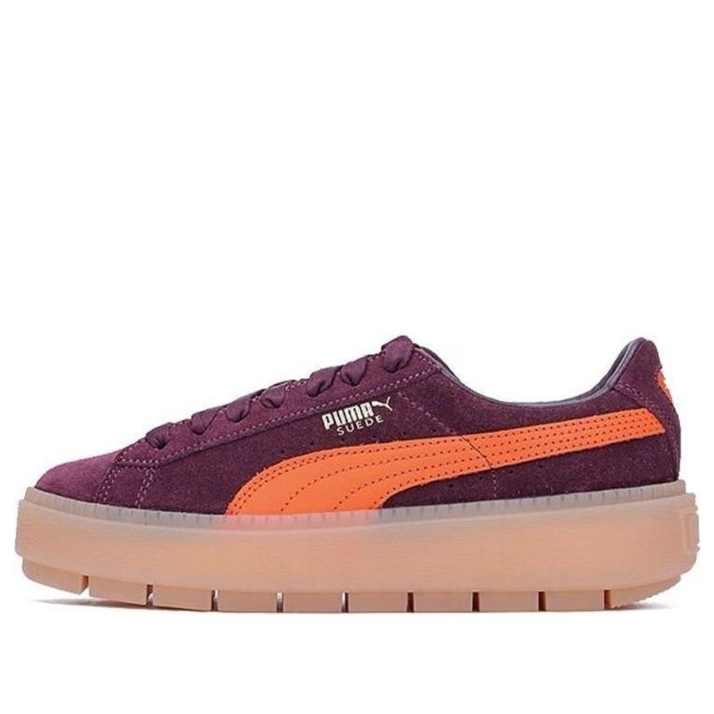 SUEDE Puma Platform Sneakers RARE Colorway Comes in Large PUMA Box sz 9 Ladies